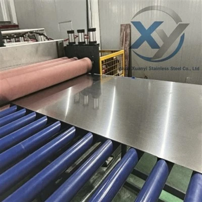 Hot Rolled Hairline Stainless Steel Plate